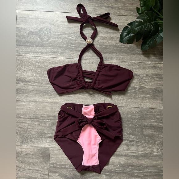 Lela Pearce luxury bikini- Mia top (Size S) and Bardot bottoms (Sz Xs) - Picture 6 of 16